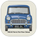 Morris Mini-Minor Deluxe 1962-64 Coaster 1